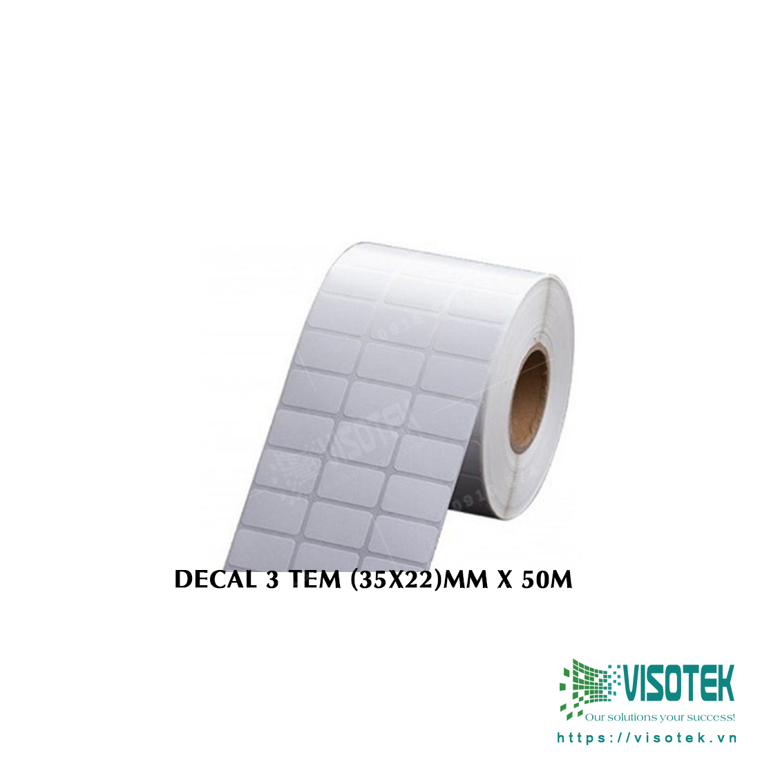 Decal thường 3 tem 35x22mm 50m